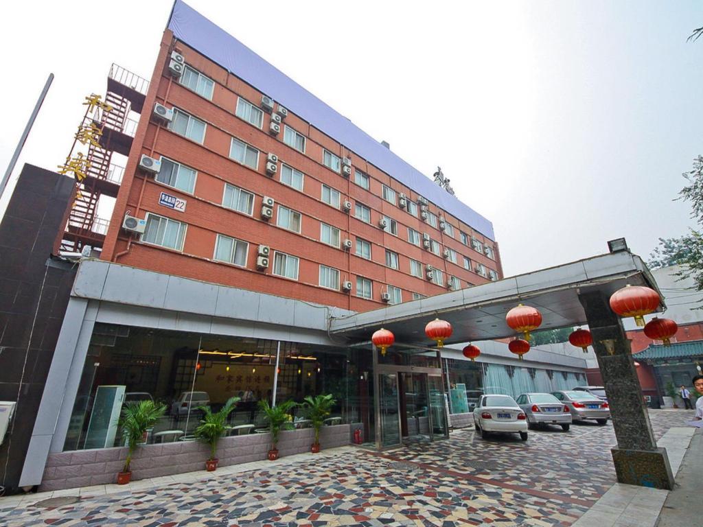 Hejia Inn Beijing Beisihuan Bagian luar foto